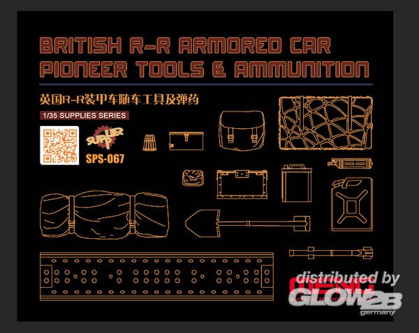 pioneer günstig Kaufen-British R-R Armored Car Pioneer Tools & Ammunition (RESIN). British R-R Armored Car Pioneer Tools & Ammunition (RESIN) <![CDATA[MENG Models / SPS-067 / 1:35]]>. 