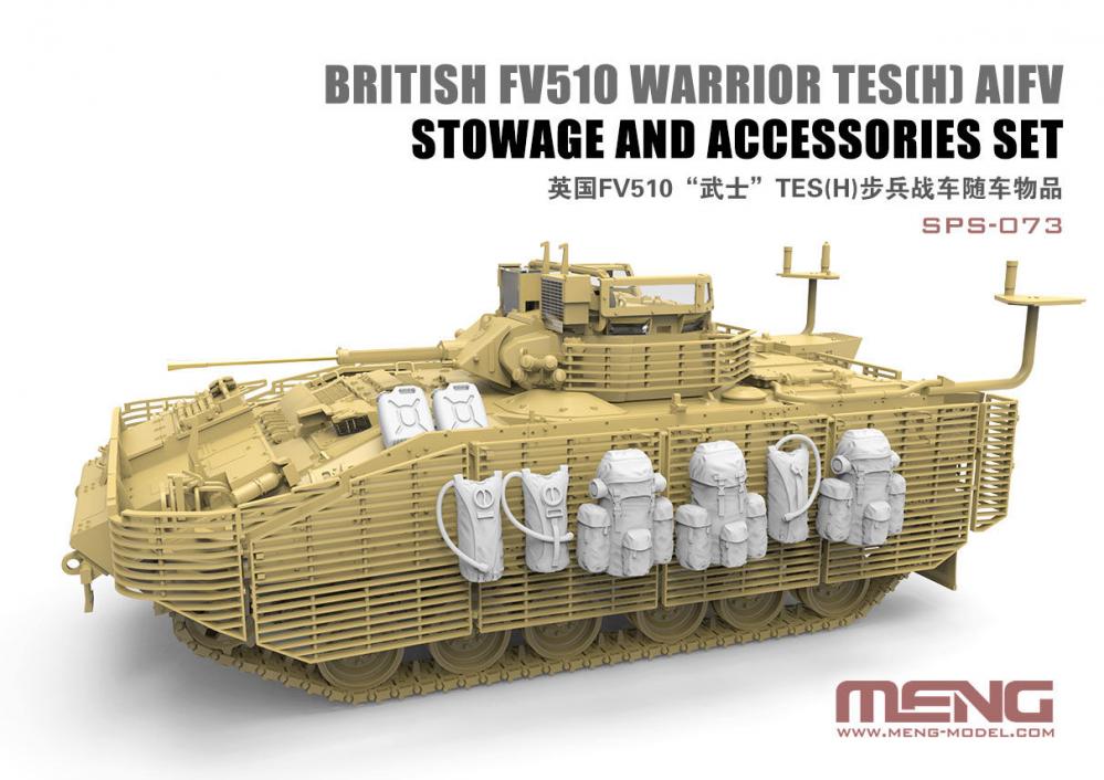 Warrior günstig Kaufen-British FV510 Warrior TES(H) AIFV Stowage And Accessories Set (RESIN). British FV510 Warrior TES(H) AIFV Stowage And Accessories Set (RESIN) <![CDATA[MENG Models / SPS-073 / 1:35]]>. 