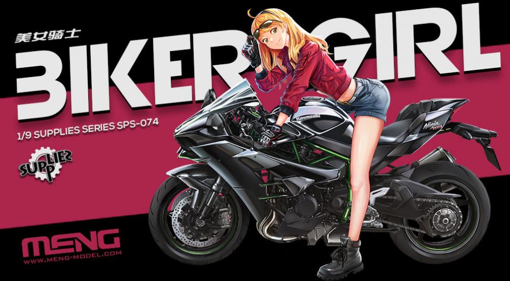 4897038552702 - Meng 912702 - 1 9 Biker-Girl 4897038552702 - Meng 912702 - 1 9 Biker-Girl