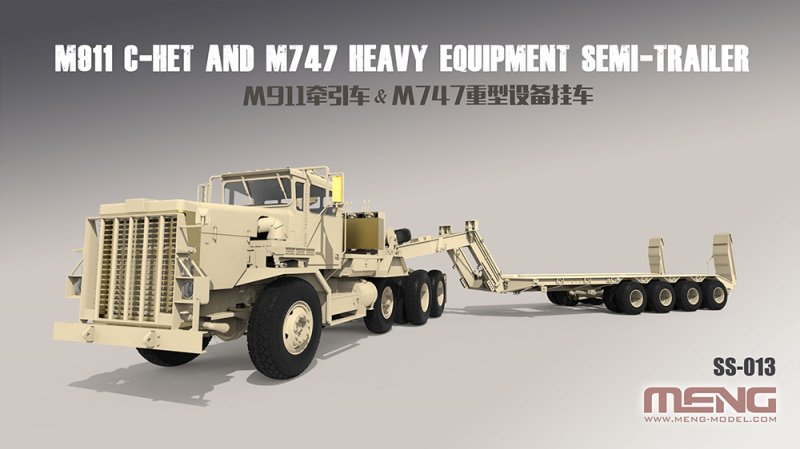 CD R günstig Kaufen-U.S. M911 C-HET(8x6)& M747 Heavy Equipment Semi-Trailer. U.S. M911 C-HET(8x6)& M747 Heavy Equipment Semi-Trailer <![CDATA[MENG Models / SS-013 / 1:35]]>. 