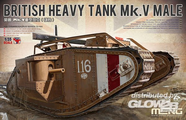 Tank MK günstig Kaufen-British Heavy Tank Mk. V Male. British Heavy Tank Mk. V Male <![CDATA[MENG Models / TS-020 / 1:35]]>. 