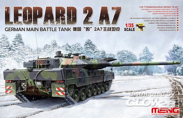 Battle günstig Kaufen-German Main Battle Tank Leopard 2 A7. German Main Battle Tank Leopard 2 A7 <![CDATA[MENG Models / TS-027 / 1:35]]>. 