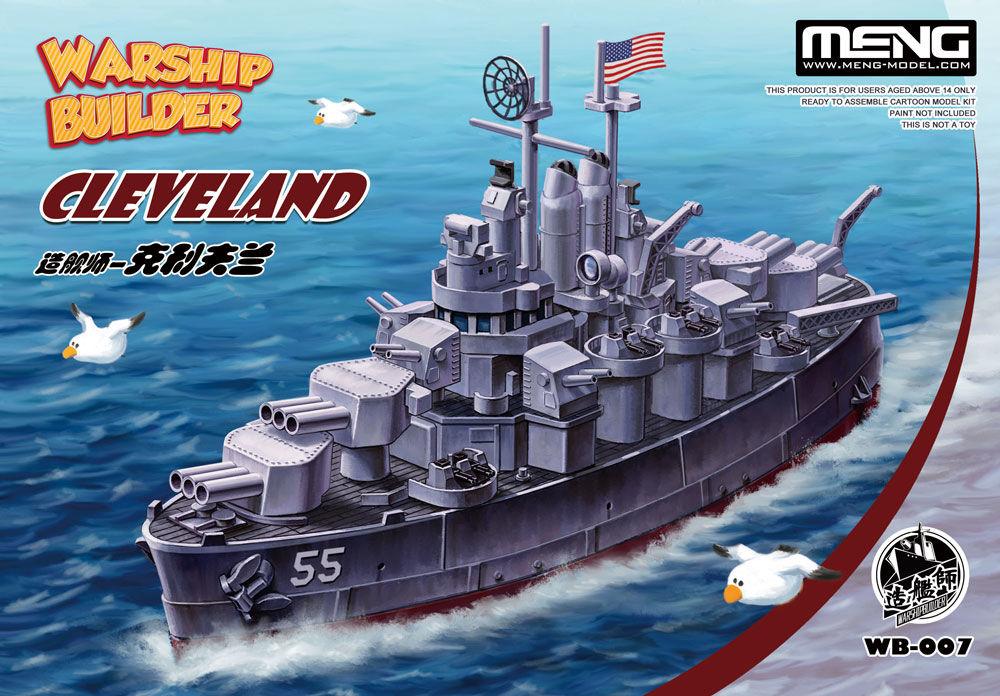 4897038558414 - Meng 918414 - Warship Cleveland 4897038558414 - Meng 918414 - Warship Cleveland