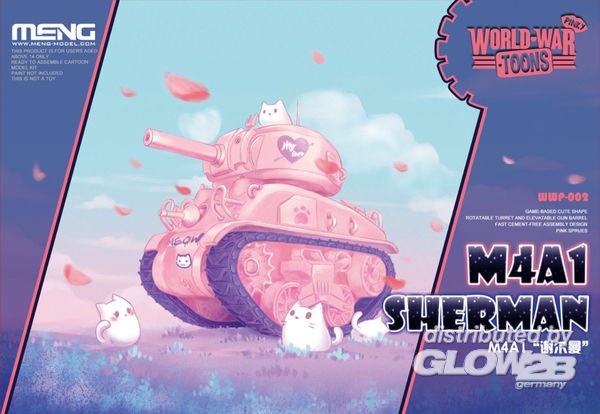 M4 Sherman günstig Kaufen-M4A1 Sherman (Cartoon Model,Pink Color). M4A1 Sherman (Cartoon Model,Pink Color) <![CDATA[MENG Models / WWP-002]]>. 