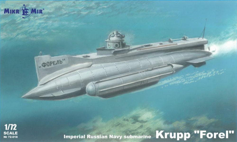 Micro B günstig Kaufen-Krupp Forel Imperial Russian Navy submarine. Krupp Forel Imperial Russian Navy submarine <![CDATA[Micro Mir / MM72-018 / 1:72]]>. 