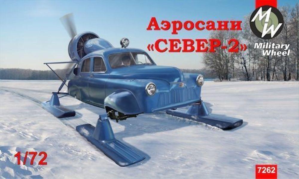 WH 6 günstig Kaufen-Soviet aerosanSever-2 (North-2). Soviet aerosanSever-2 (North-2) <![CDATA[Military Wheels / MW7262 / 1:72]]>. 