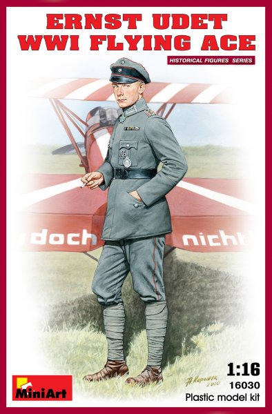 4820041102794 - MiniArt 16030 - 116 Ernst Udet WW1 Flying Ace 4820041102794 - MiniArt 16030 - 116 Ernst Udet WW1 Flying Ace