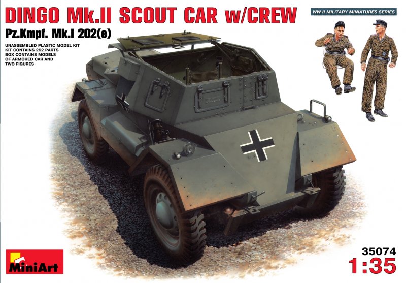 50 Mini günstig Kaufen-PzKpWg Mk.I 202 mit Crew. PzKpWg Mk.I 202 mit Crew <![CDATA[Mini Art / 35074 / 1:35]]>. 