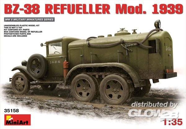 Refuel I günstig Kaufen-BZ-38 Refueller Mod.1939. BZ-38 Refueller Mod.1939 <![CDATA[Mini Art / 35158 / 1:35]]>. 