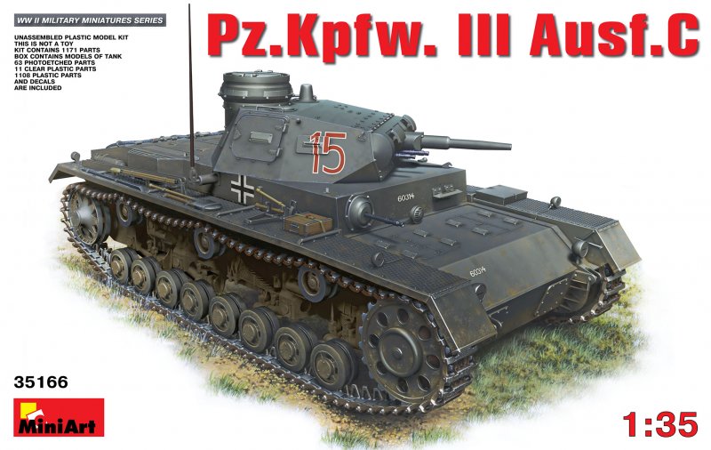 Ausf.N günstig Kaufen-Pz.Kpfw.3 Ausf.C. Pz.Kpfw.3 Ausf.C <![CDATA[Mini Art / 35166 / 1:35]]>. 