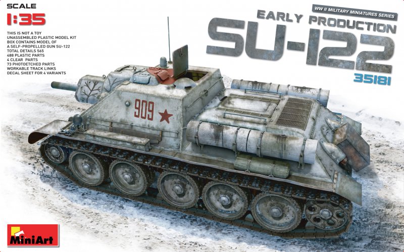 mini Pro günstig Kaufen-SU-122 (Early Production). SU-122 (Early Production) <![CDATA[Mini Art / 35181 / 1:35]]>. 