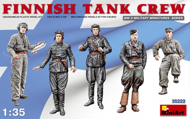 mini 3  günstig Kaufen-Finnish Tank Crew. Finnish Tank Crew <![CDATA[Mini Art / 35222 / 1:35]]>. 