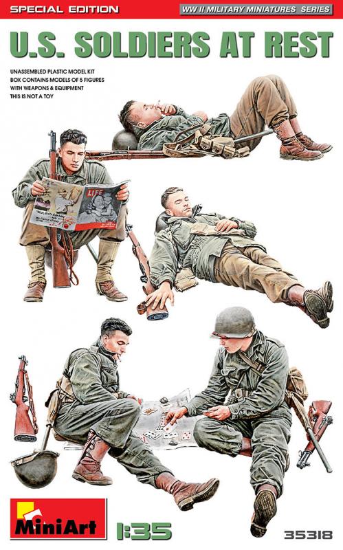 Soldiers in günstig Kaufen-U.S. Soldiers at Rest - Special Edition. U.S. Soldiers at Rest - Special Edition <![CDATA[Mini Art / 35318 / 1:35]]>. 
