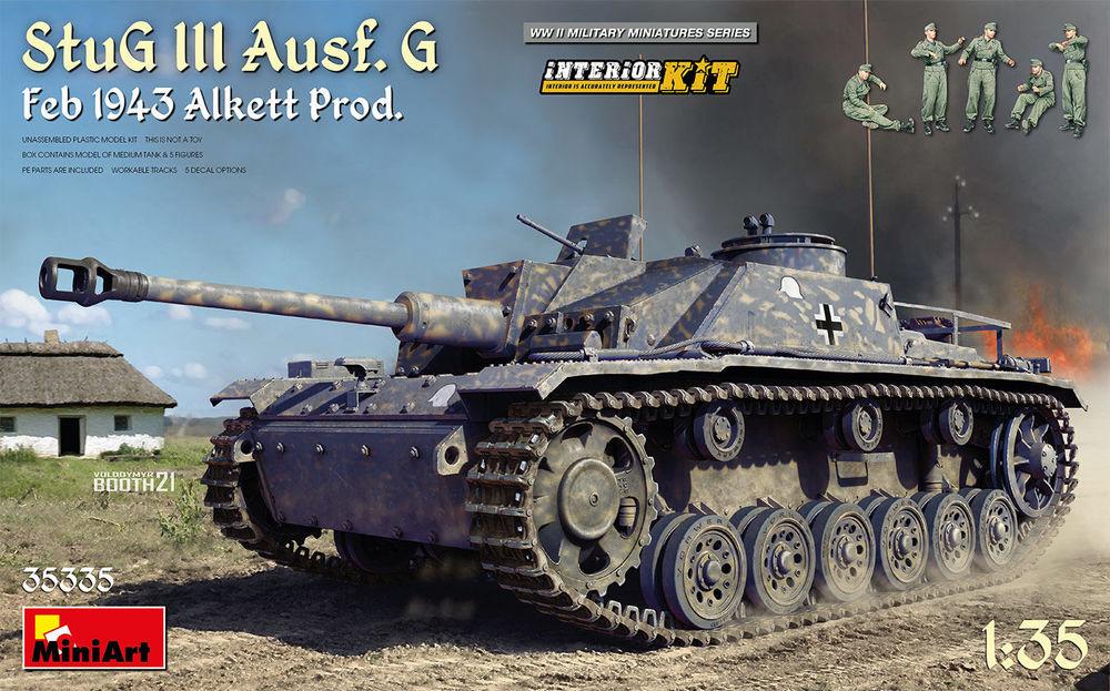 35 43 günstig Kaufen-StuG III Ausf. G Feb 1943 Alkett Production - Interior Kit. StuG III Ausf. G Feb 1943 Alkett Production - Interior Kit <![CDATA[Mini Art / 35335 / 1:35]]>. 