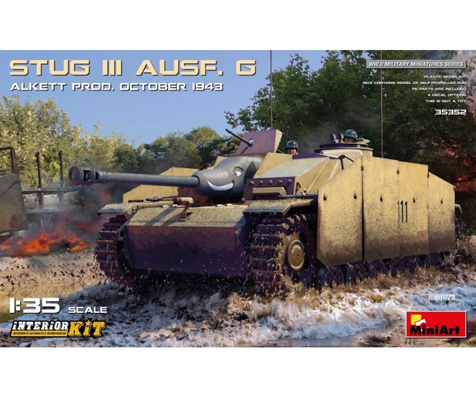 35 43 günstig Kaufen-Dt. StuG III Ausf. G Prod 1943 Alkett. Dt. StuG III Ausf. G Prod 1943 Alkett <![CDATA[Mini Art / 35352 / 1:35]]>. 