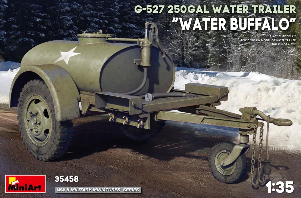 45 x  günstig Kaufen-US G-527 250 Gal. Anhänger Wasserbüffel. US G-527 250 Gal. Anhänger Wasserbüffel <![CDATA[Mini Art / 35458 / 1:35]]>. 