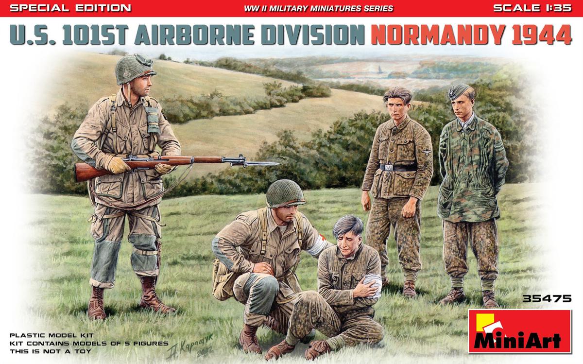 US 101st Airborne Division Normandy 1944