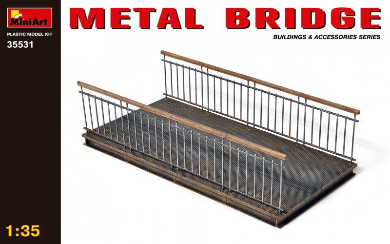 cke Mini günstig Kaufen-Metallbrücke. Metallbrücke <![CDATA[Mini Art / 35531 / 1:35]]>. 