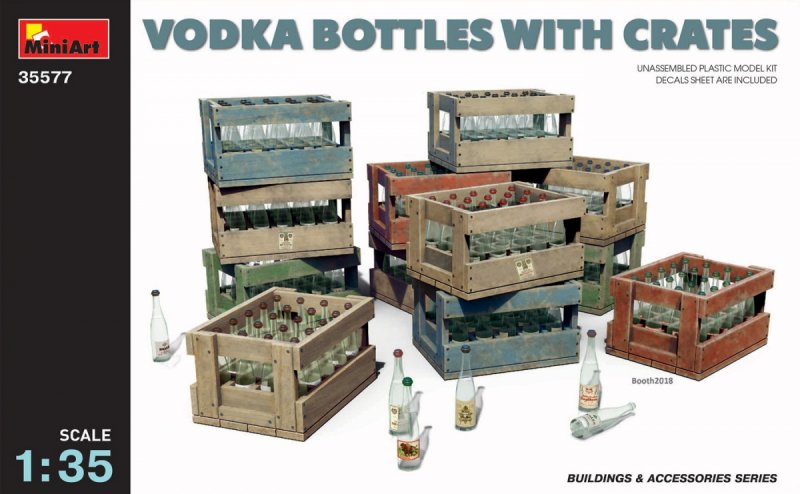 with R günstig Kaufen-Vodka Bottles with Crates. Vodka Bottles with Crates <![CDATA[Mini Art / 35577 / 1:35]]>. 