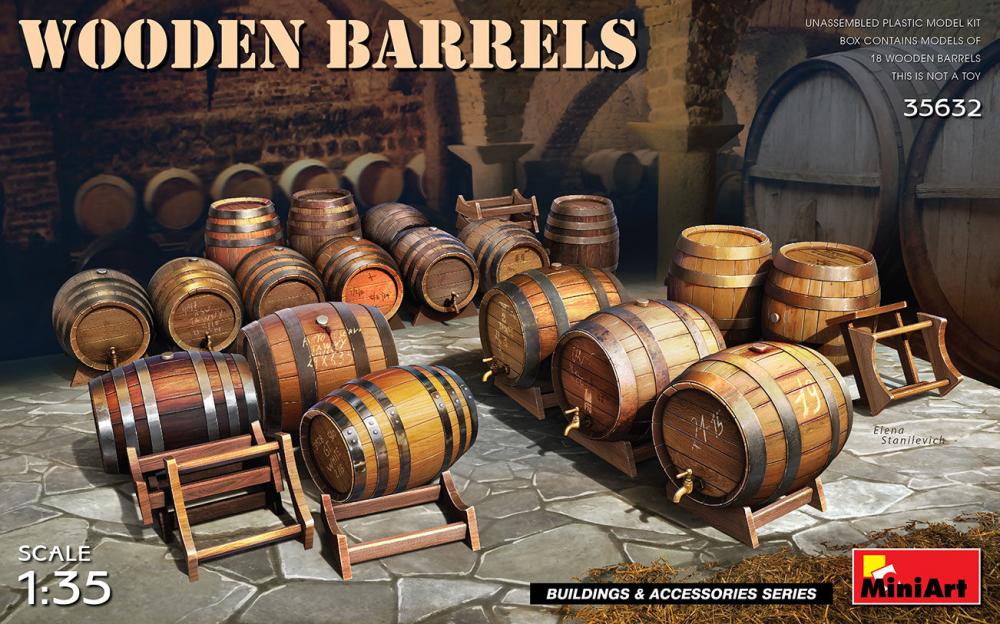 32 in günstig Kaufen-Wooden Barrels. Wooden Barrels <![CDATA[Mini Art / 35632 / 1:35]]>. 