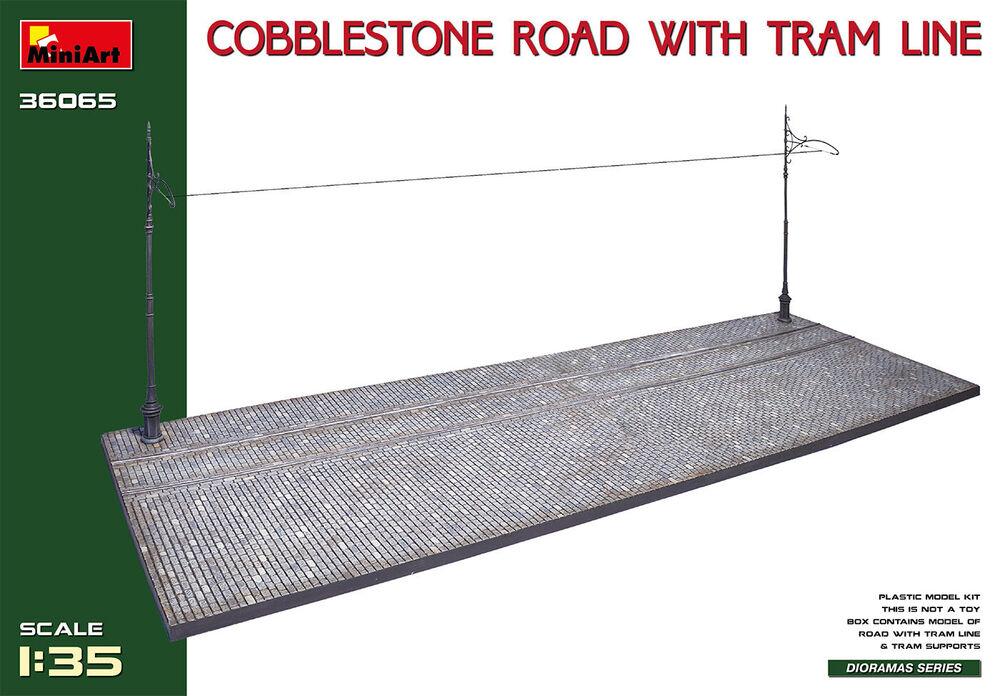 One 360 günstig Kaufen-Cobblestone Road w/Tram Line. Cobblestone Road w/Tram Line <![CDATA[Mini Art / 36065 / 1:35]]>. 