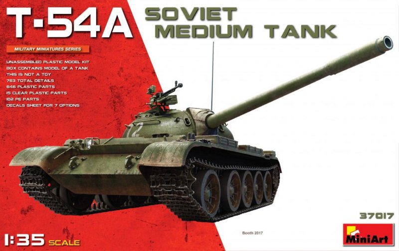 Soviet günstig Kaufen-T-54A Soviet Medium Tank. T-54A Soviet Medium Tank <![CDATA[Mini Art / 37017 / 1:35]]>. 