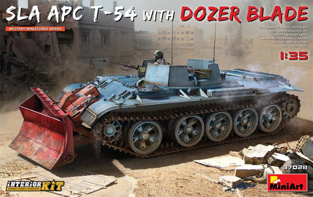 Damen,Mini günstig Kaufen-SLA APC T-54 w/Dozer Blade. Interior Kit. SLA APC T-54 w/Dozer Blade. Interior Kit <![CDATA[Mini Art / 37028 / 1:35]]>. 