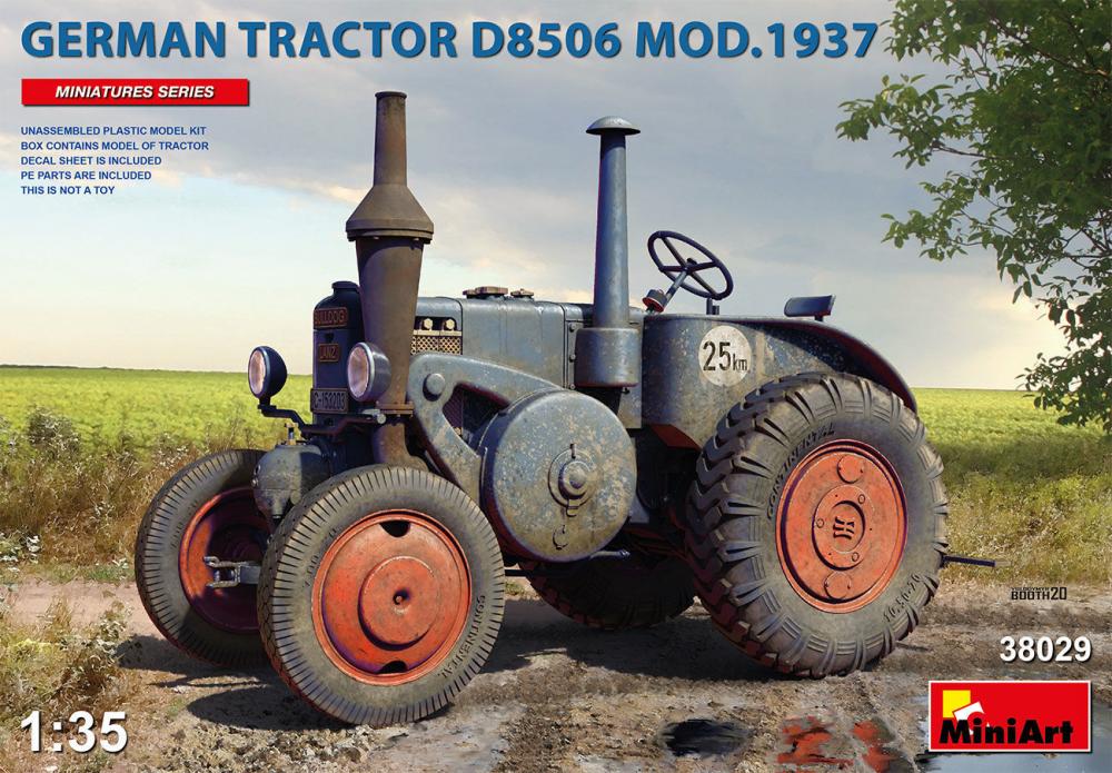 50 Mini günstig Kaufen-German Tractor D8506 Mod. 1937. German Tractor D8506 Mod. 1937 <![CDATA[Mini Art / 38029 / 1:35]]>. 