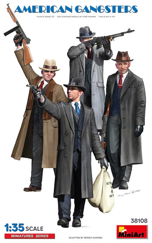 5906852927807 - Amerikanische Gangster (4 Figuren)
