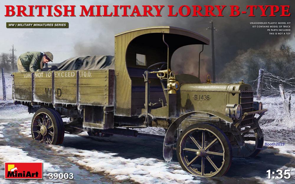 Type Military günstig Kaufen-British Military Lorry B-Type. British Military Lorry B-Type <![CDATA[Mini Art / 39003 / 1:35]]>. 