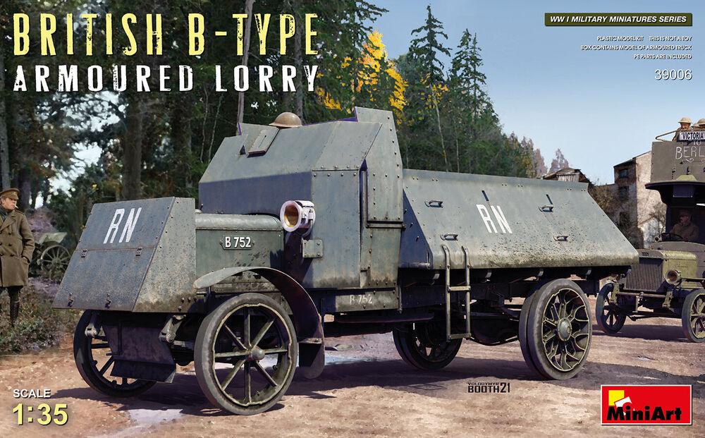 Type C günstig Kaufen-British B-Type Armoured Lorry. British B-Type Armoured Lorry <![CDATA[Mini Art / 39006 / 1:35]]>. 