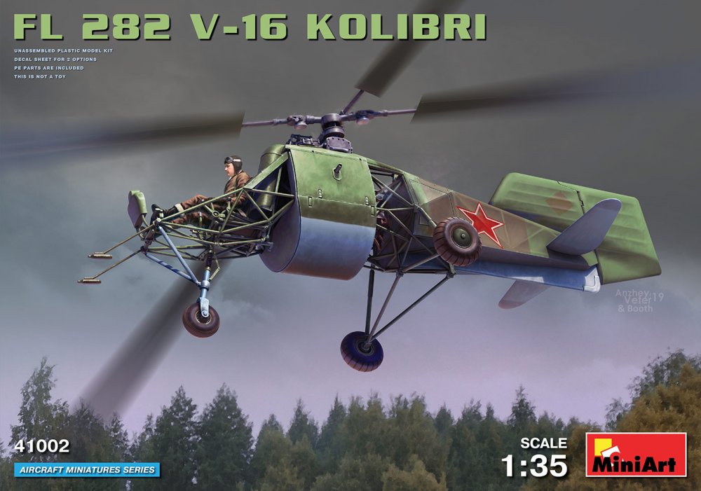 100 A günstig Kaufen-Fl 282 V-16 Kolibri. Fl 282 V-16 Kolibri <![CDATA[Mini Art / 41002 / 1:35]]>. 