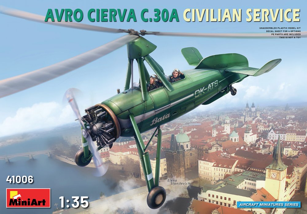 410 Mini günstig Kaufen-Avro Cierva C.30A Civilian Service. Avro Cierva C.30A Civilian Service <![CDATA[Mini Art / 41006 / 1:35]]>. 