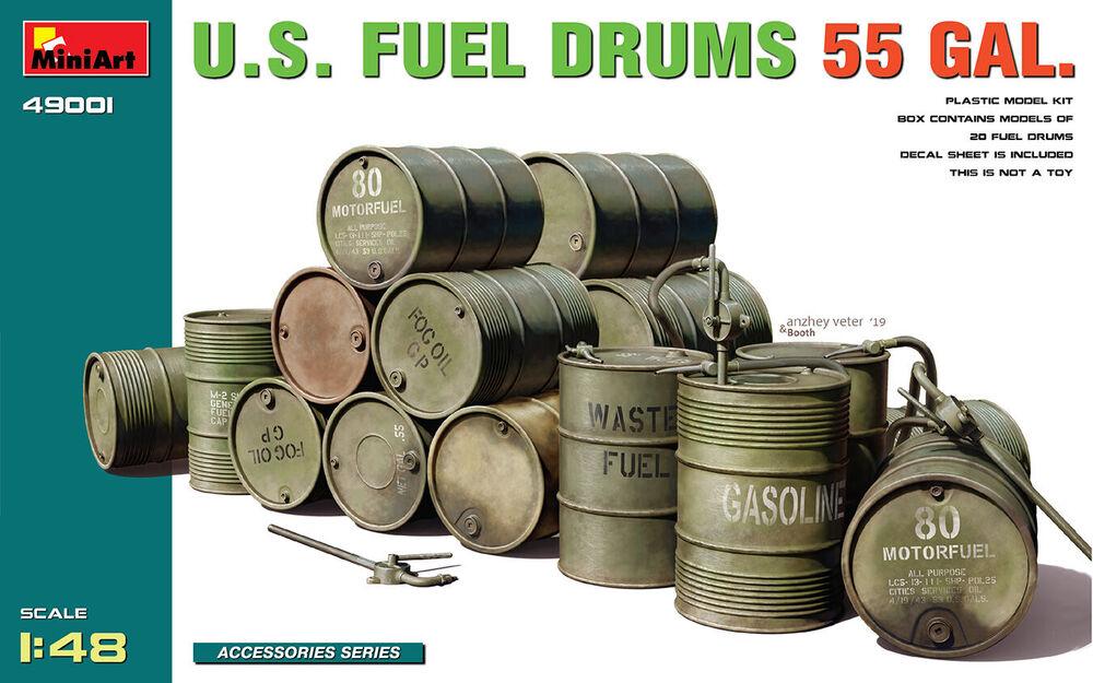 MS 01 günstig Kaufen-U.S. Fuel Drums 55 Gal.. U.S. Fuel Drums 55 Gal. <![CDATA[Mini Art / 49001 / 1:48]]>. 