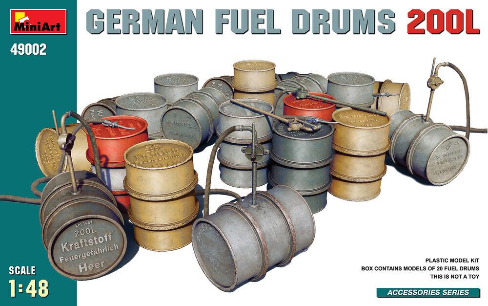 in German günstig Kaufen-German Fuel Drums 200L. German Fuel Drums 200L <![CDATA[Mini Art / 49002 / 1:48]]>. 