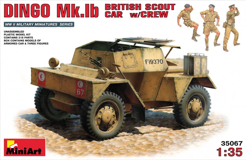 Britischer Spähwagen Dingo Mk Ib
