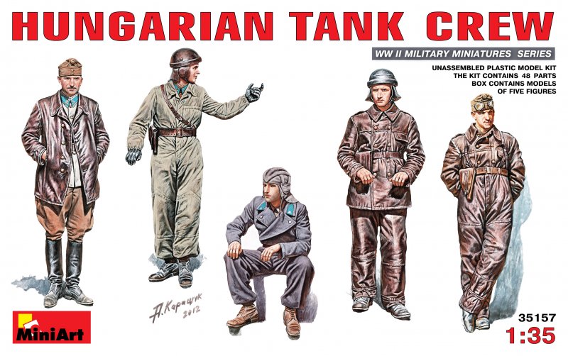 4820041102947 - MiniArt 35157 - 135 Hungarian Tank Crew