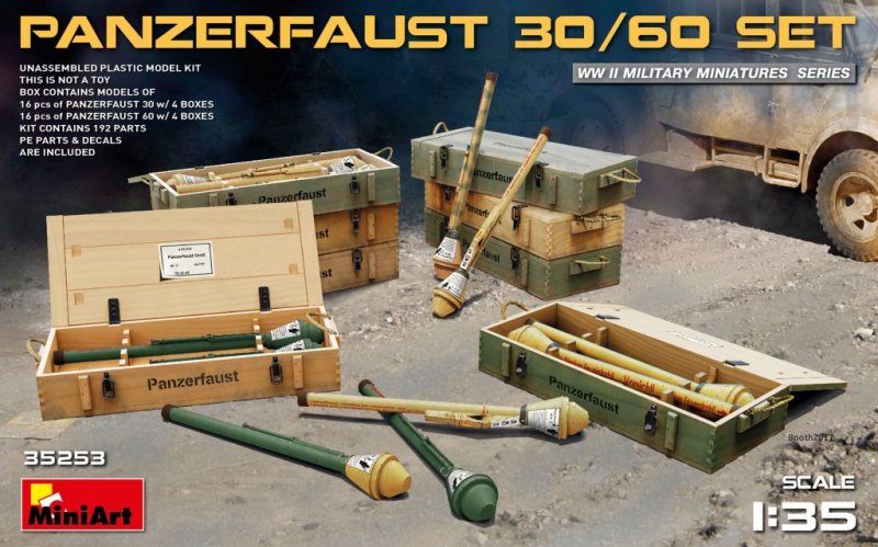 4820183311078 - MiniArt 35253 - 135 Panzerfaust 30 60 Set