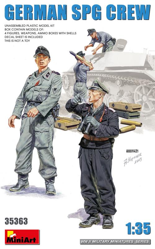 4820183314048 - MiniArt 35363 - German SPG Crew in 135