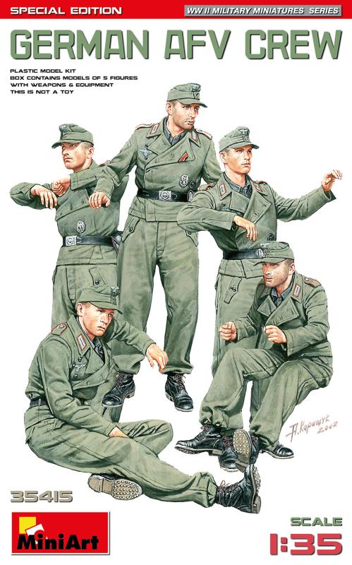 Deutsche AFV Crew – Spezial Edition – 5 Figuren