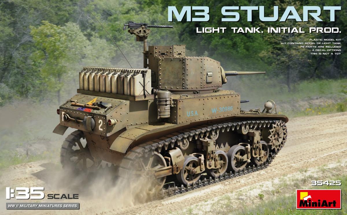 M3 Stuart – leichter Panzer – frühe Produktion