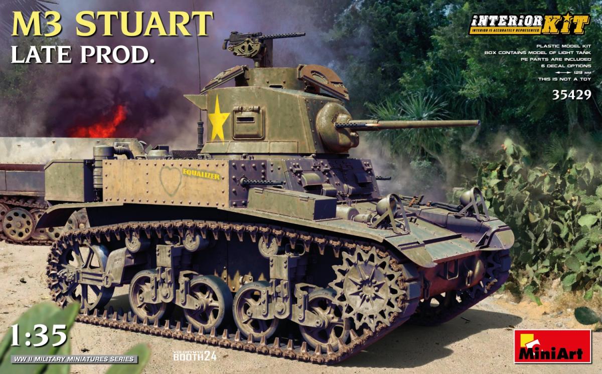 US M3 Stuart Späte Prod. – Interior Kit
