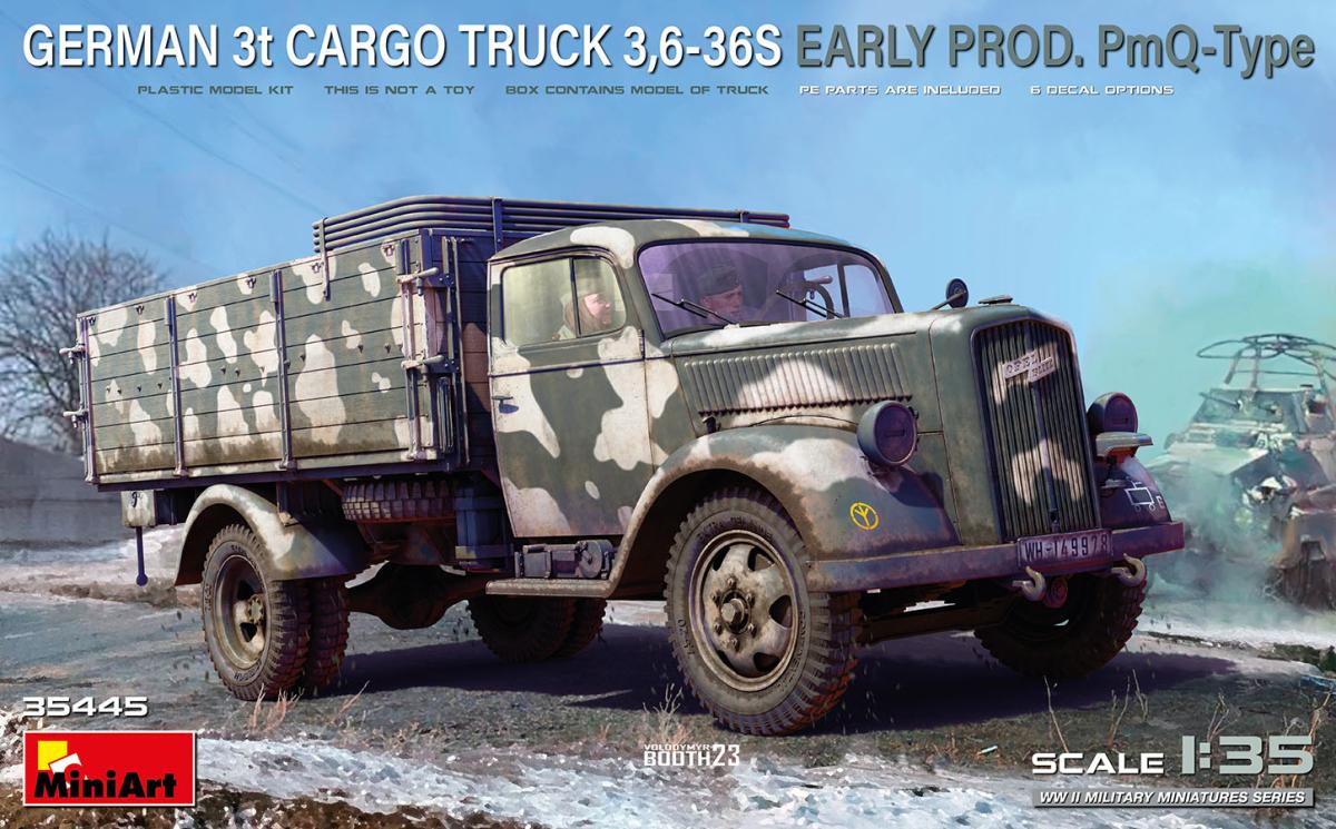 Dt. 3t. Cargo Truck frühe Produktion