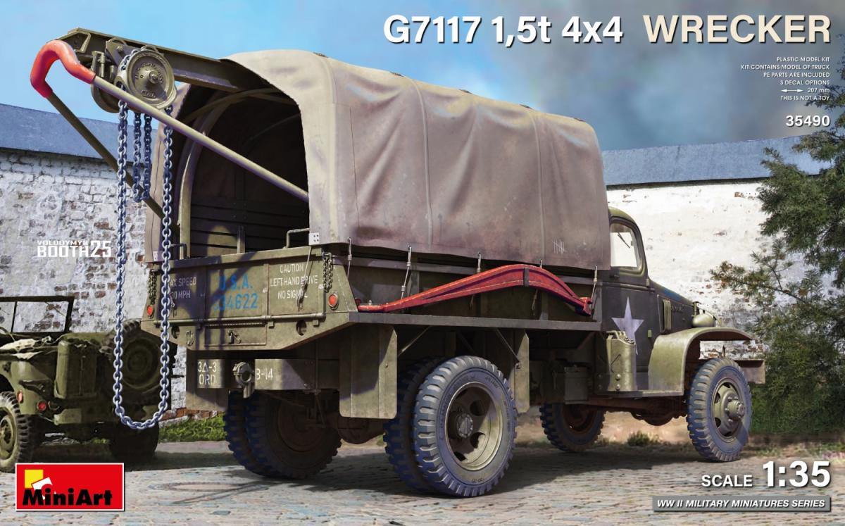 G7117 1,5to. 4x4 Abschleppwagen