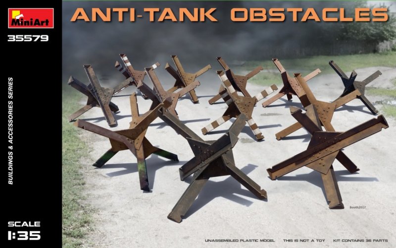 4820183311351 - MiniArt 35579 - 135 Anti-tank Obstacles