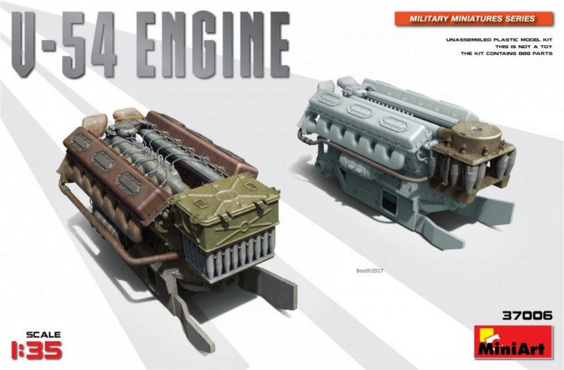 4820183311245 - MiniArt 37006 - 135 V-54 Engine