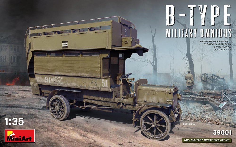 4820183312556 - MiniArt 39001 - 135 B-Type Military Omnibus
