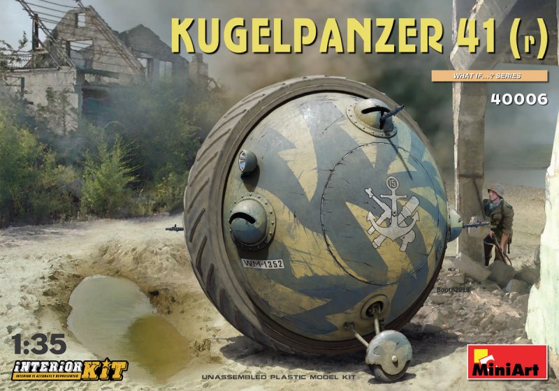 4820183311993 - MiniArt 40006 - 135 Kugelpanzer 41(r) Interior Kit