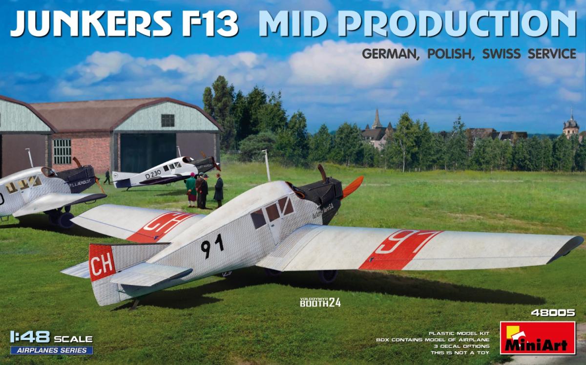 Junkers F13 Zivil MID Production