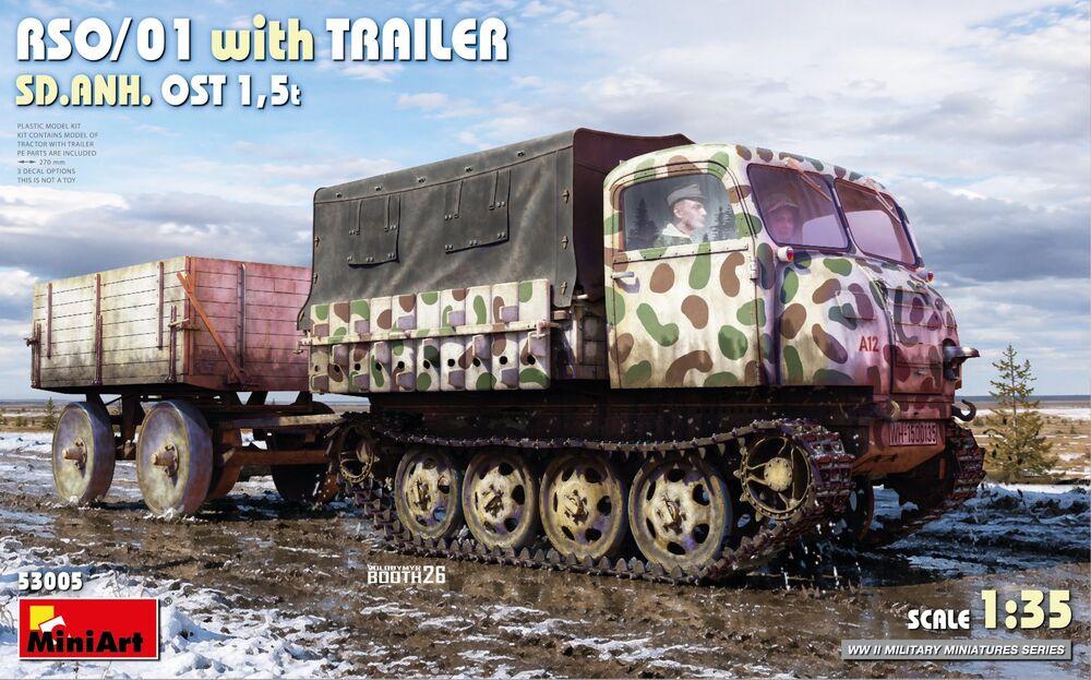 RSO/01 with Trailer Sd.Anh. Ost 1,5 t
